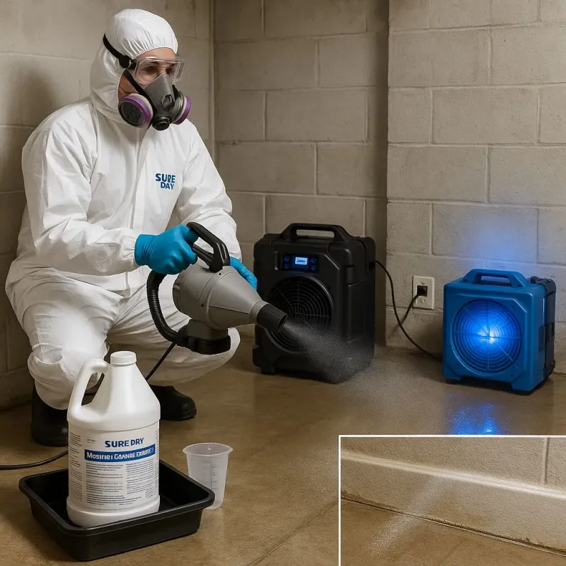 Sanitization and Odor Removal process in Chetek, WI