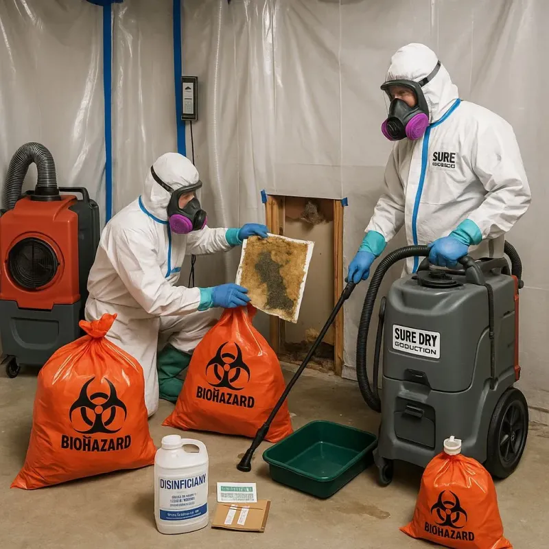 Contaminated Water Handling Protocols process in Chetek, WI