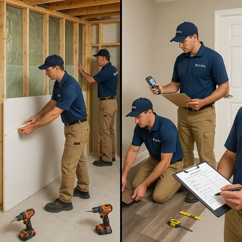 Repairs and Reconstruction process in Chetek, WI