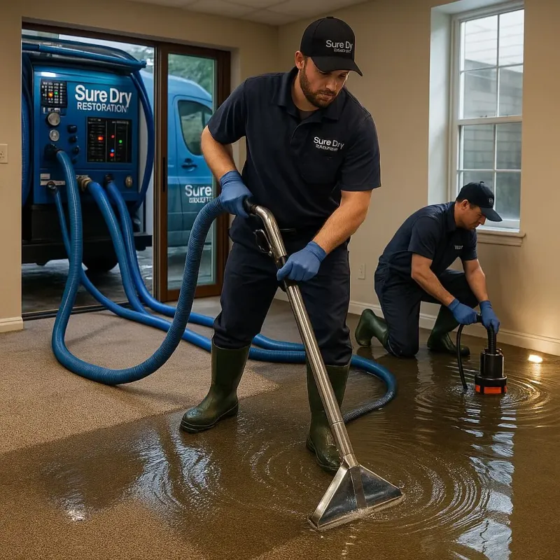 Water Extraction and Removal process in Chetek, WI
